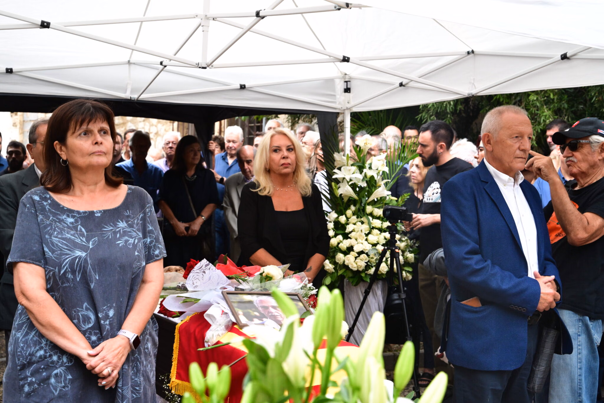 Σπύρος Χαλβατζής: Το τελευταίο αντίο στο ιστορικό στέλεχος του ΚΚΕ (εικόνες) 14 7087380